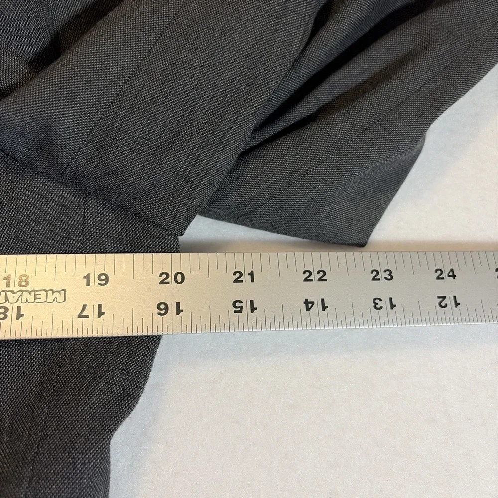 Banana Republic Slim Fit Wrinkle-Resistant Suit Jacket Sport Coat Gray Mens 40S